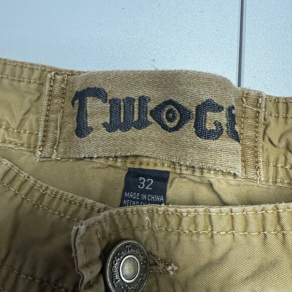 Twoce Cargo Shorts Mens 32 (30x13.5) Baggy Utility Skate Y2k - Picture 6 of 12